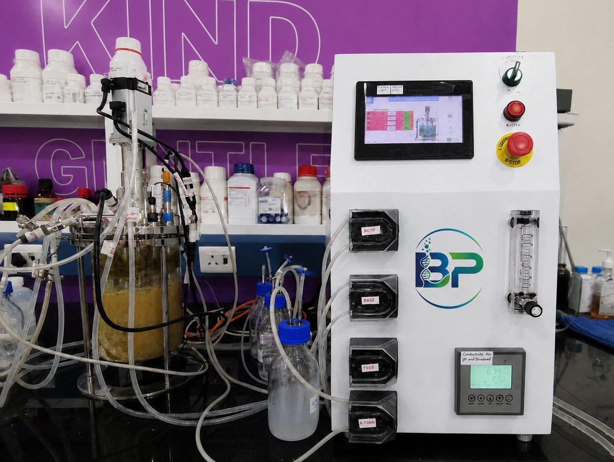 Bioprim-A lab scale glass fermenter